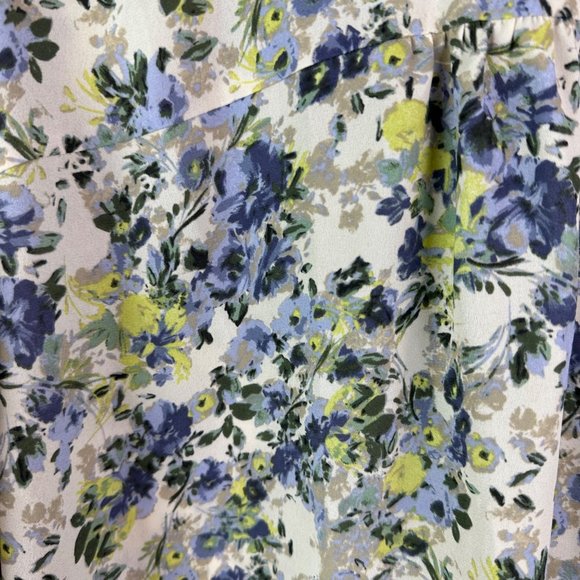 Maurices Womens Plus size Floral Blouse size 1X - Picture 4 of 6